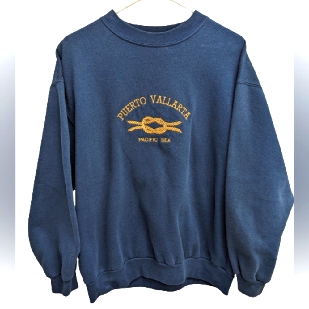 Puerto Vallarta vintage unisex crewneck sweatshirt size L